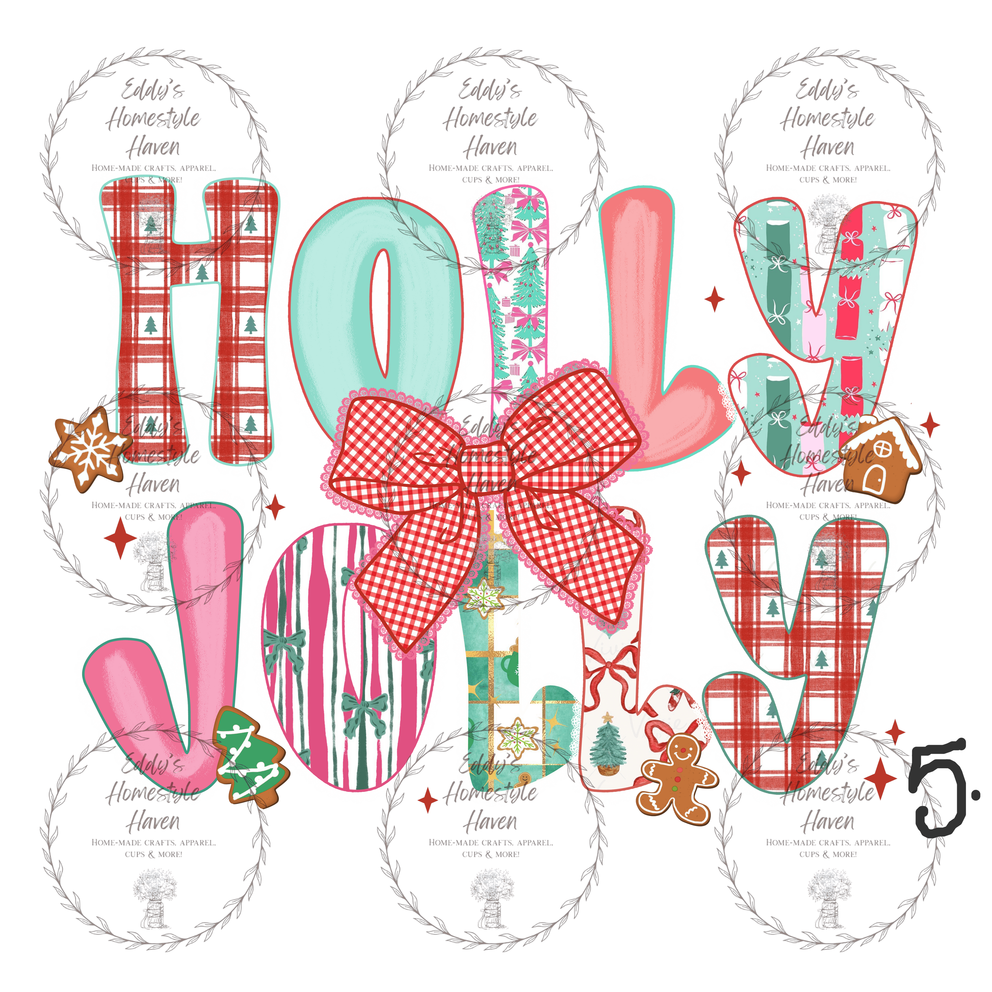 "Holly Jolly" Christmas Shirts