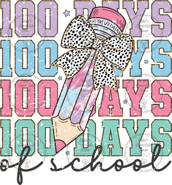 100 Days Of School Shirts!