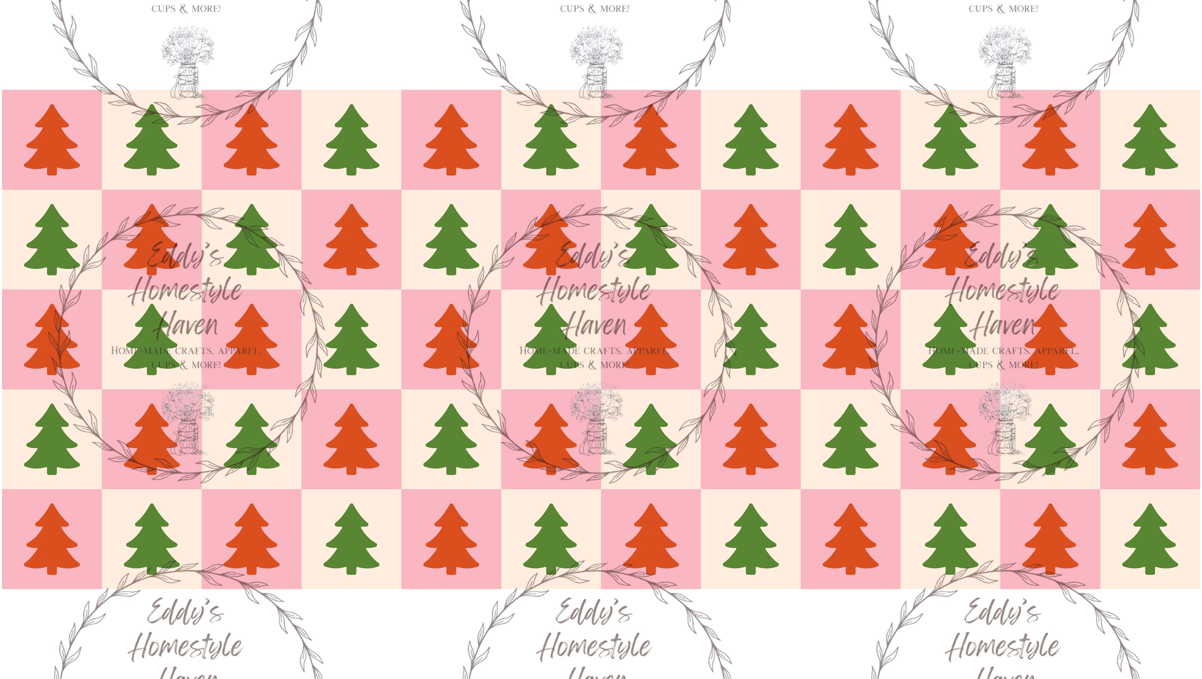 Christmas Designs For Frosted Glass Cups