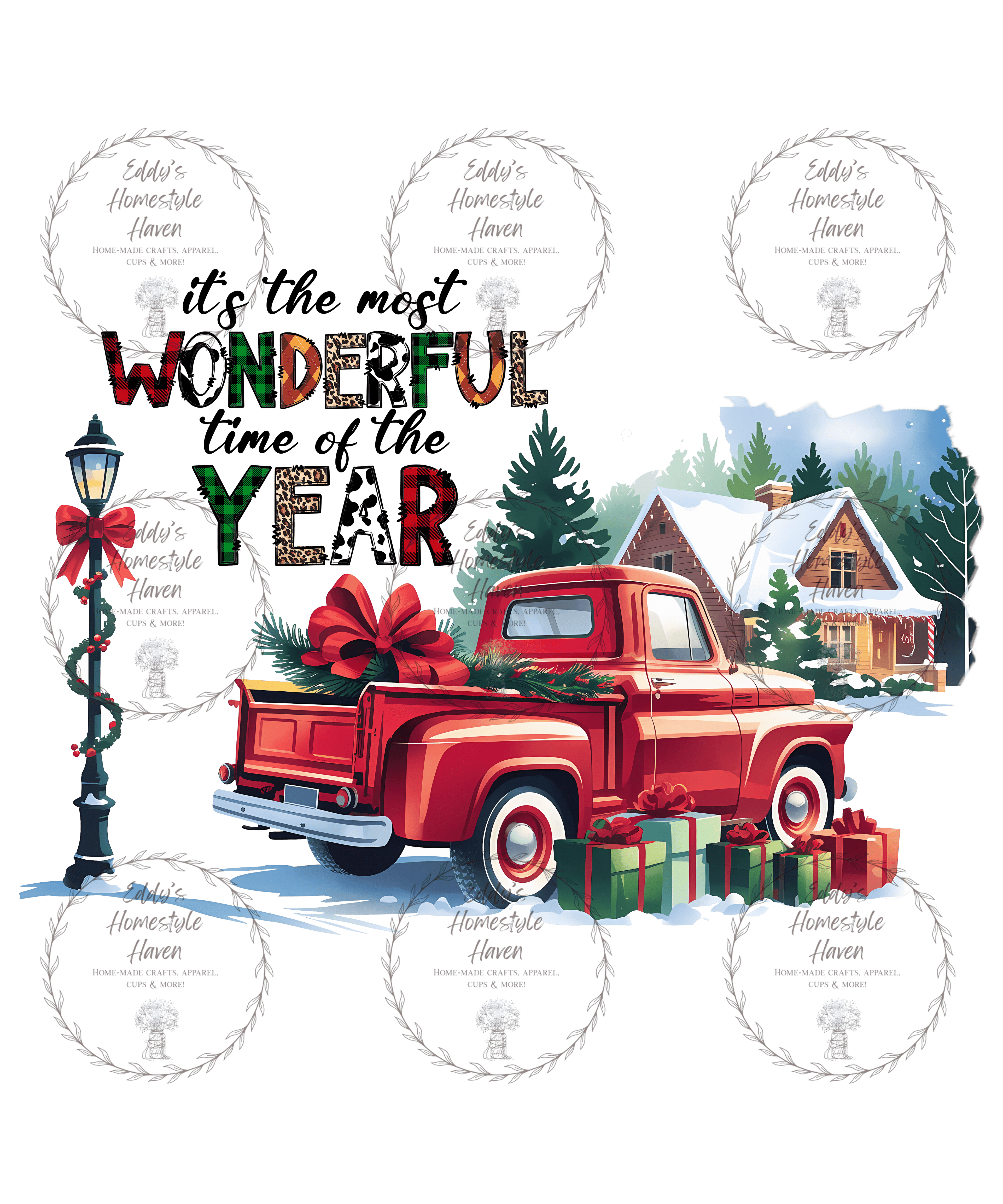 Christmas Tree Truck Designs