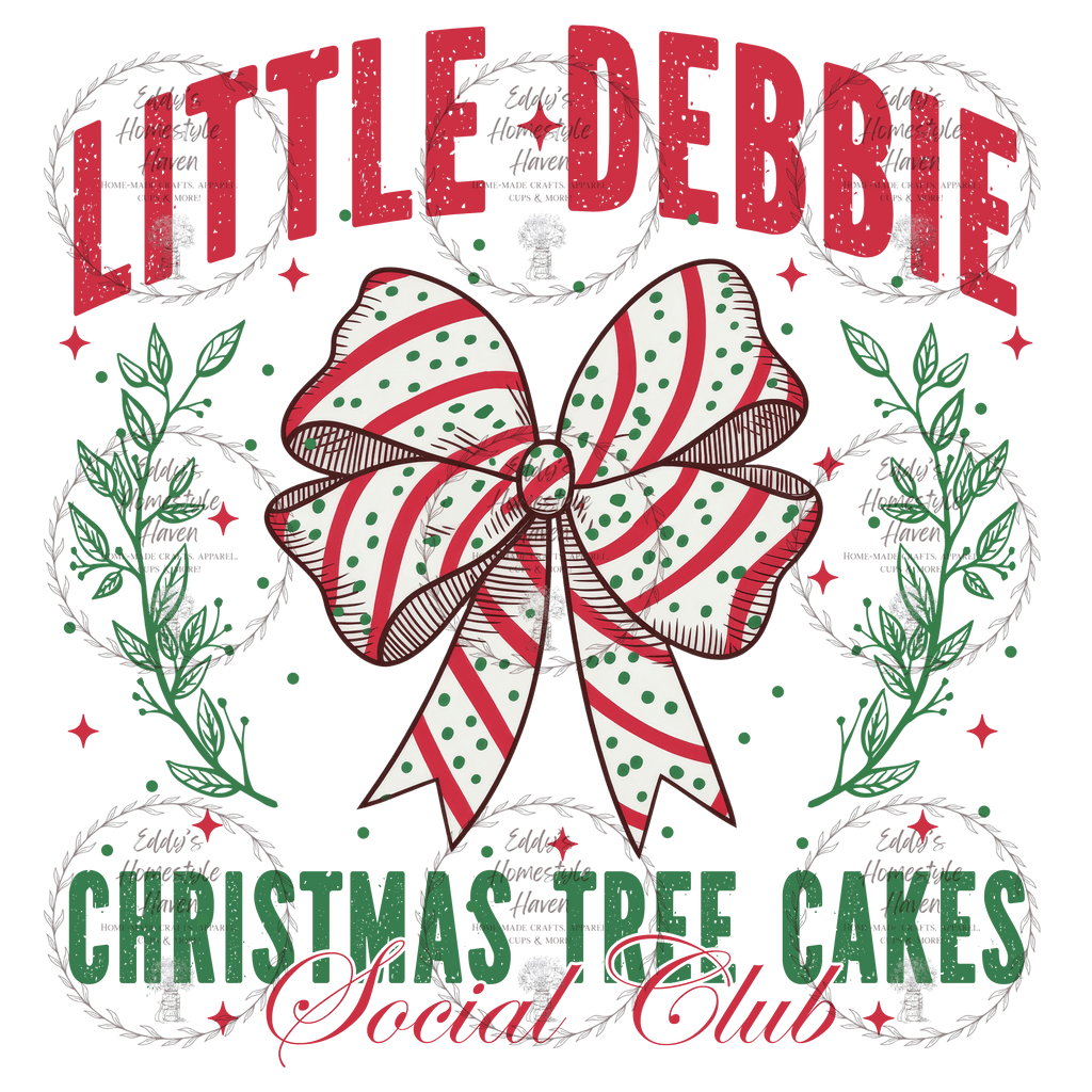 Christmas Tree Cake Shirt Designs