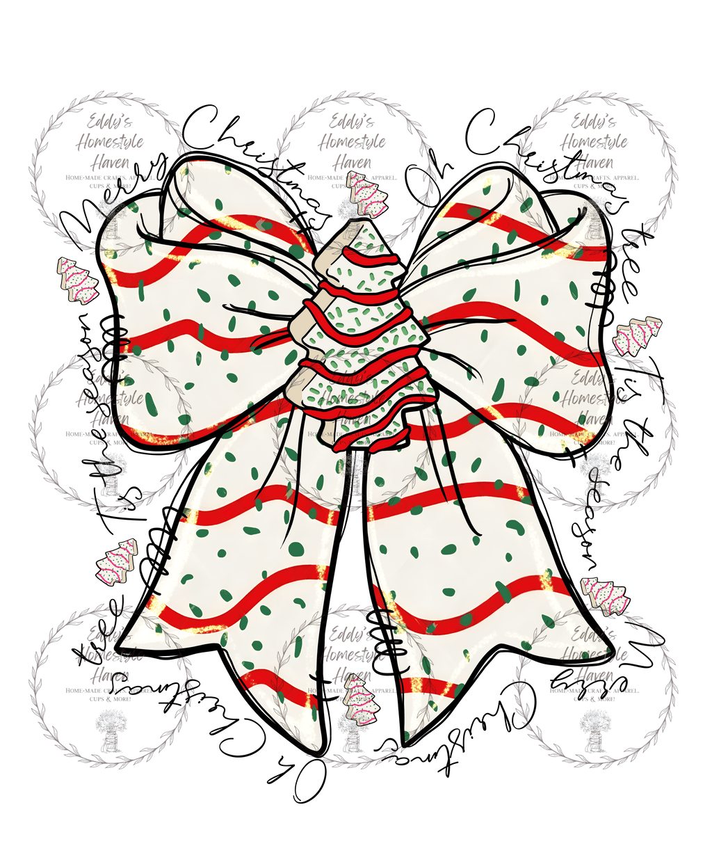 Christmas Tree Cake Shirt Designs