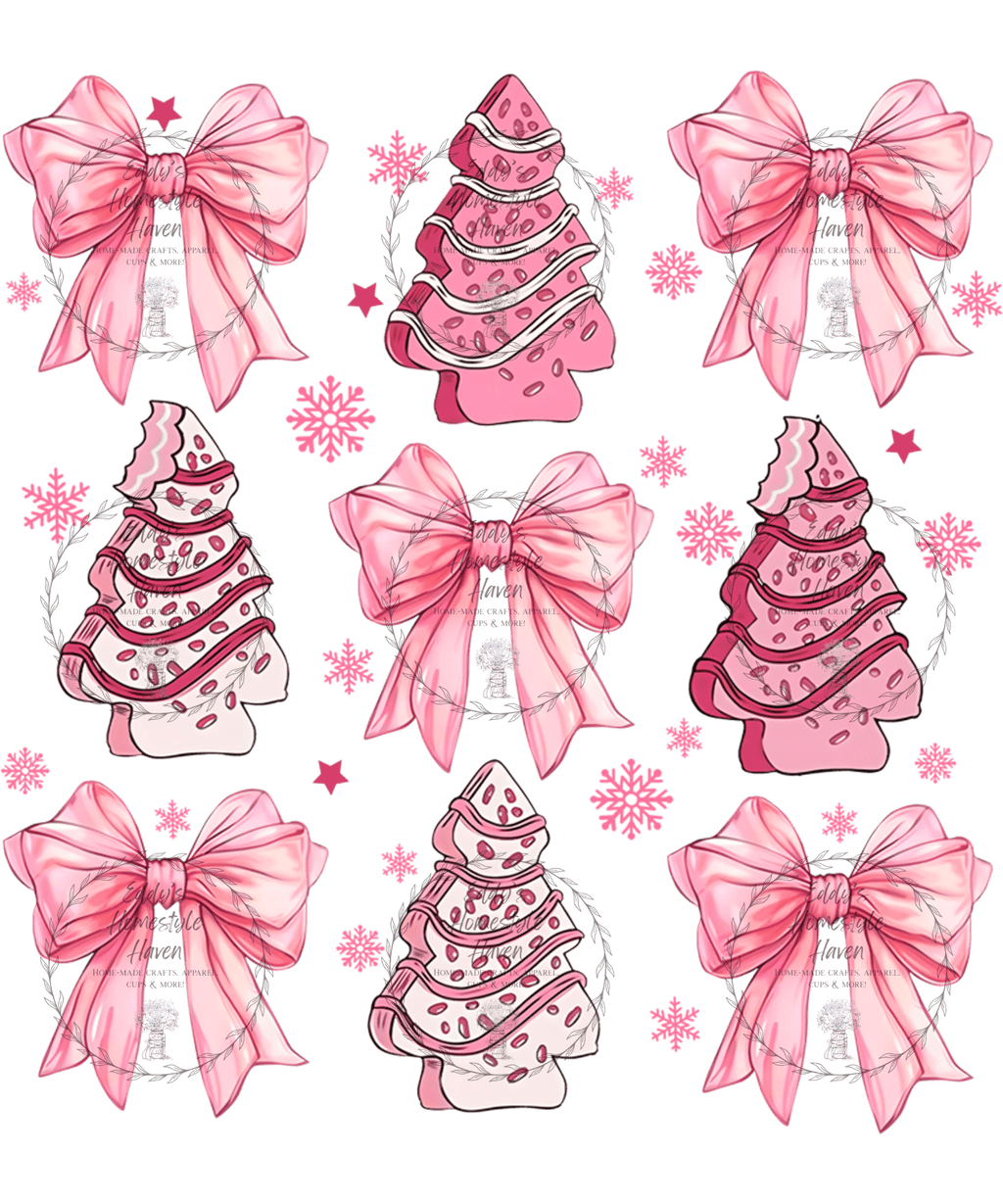 Christmas Tree Cake Shirt Designs
