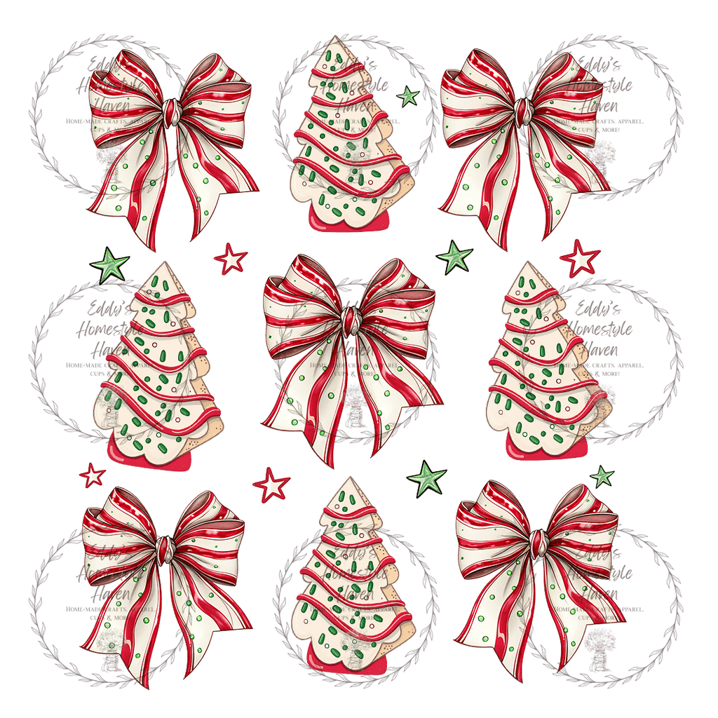 Christmas Tree Cake Shirt Designs