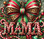 Christmas Mama Tumbler Designs