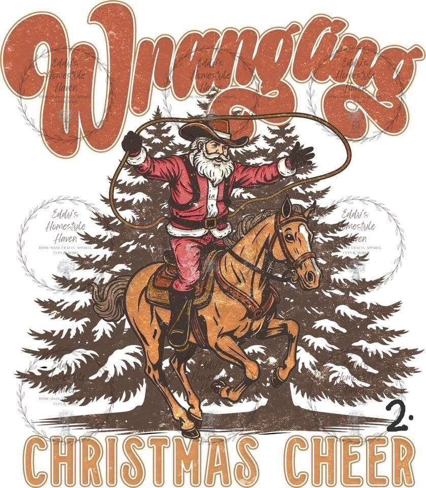 "Country" Christmas Shirts