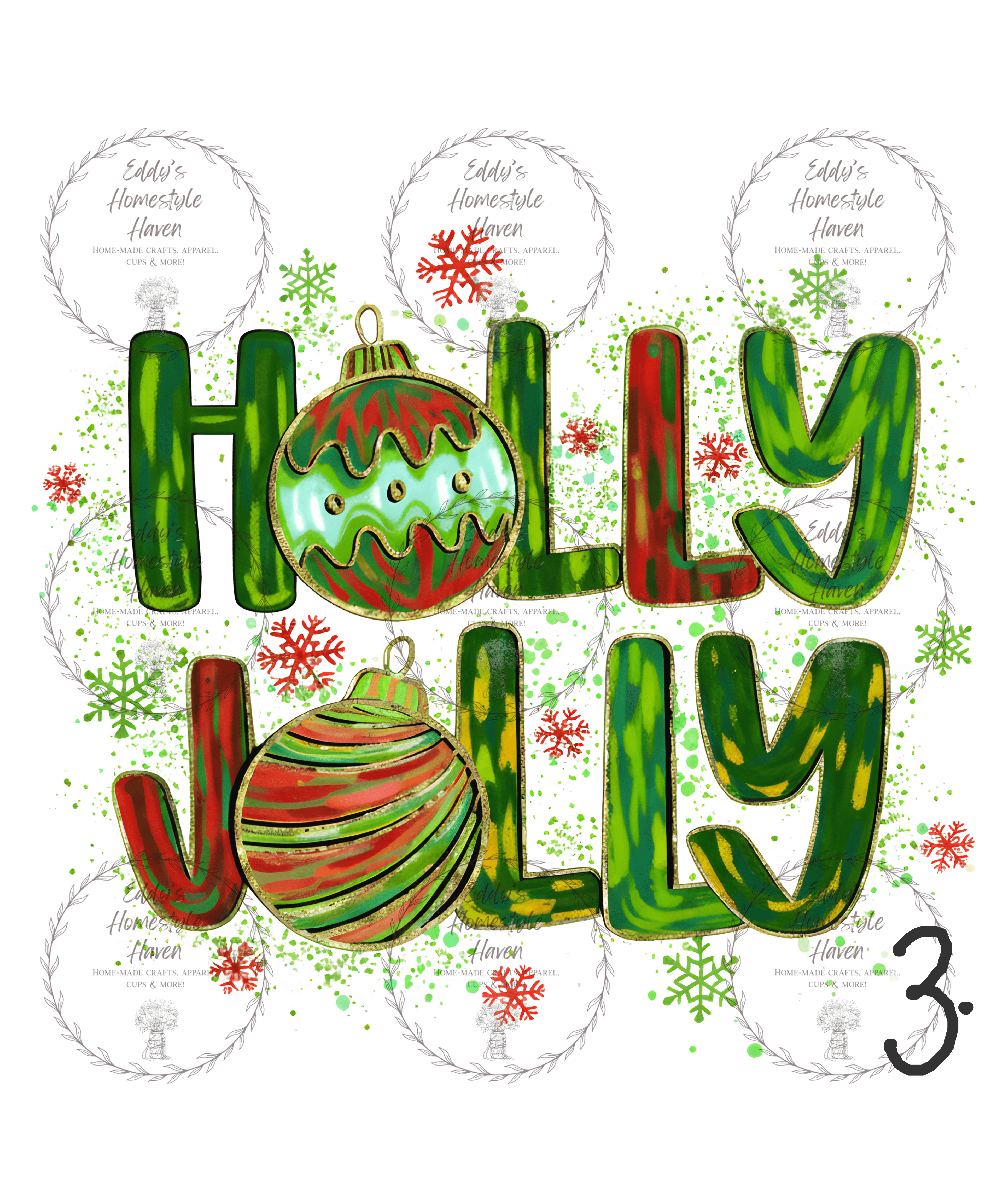 "Holly Jolly" Christmas Shirts