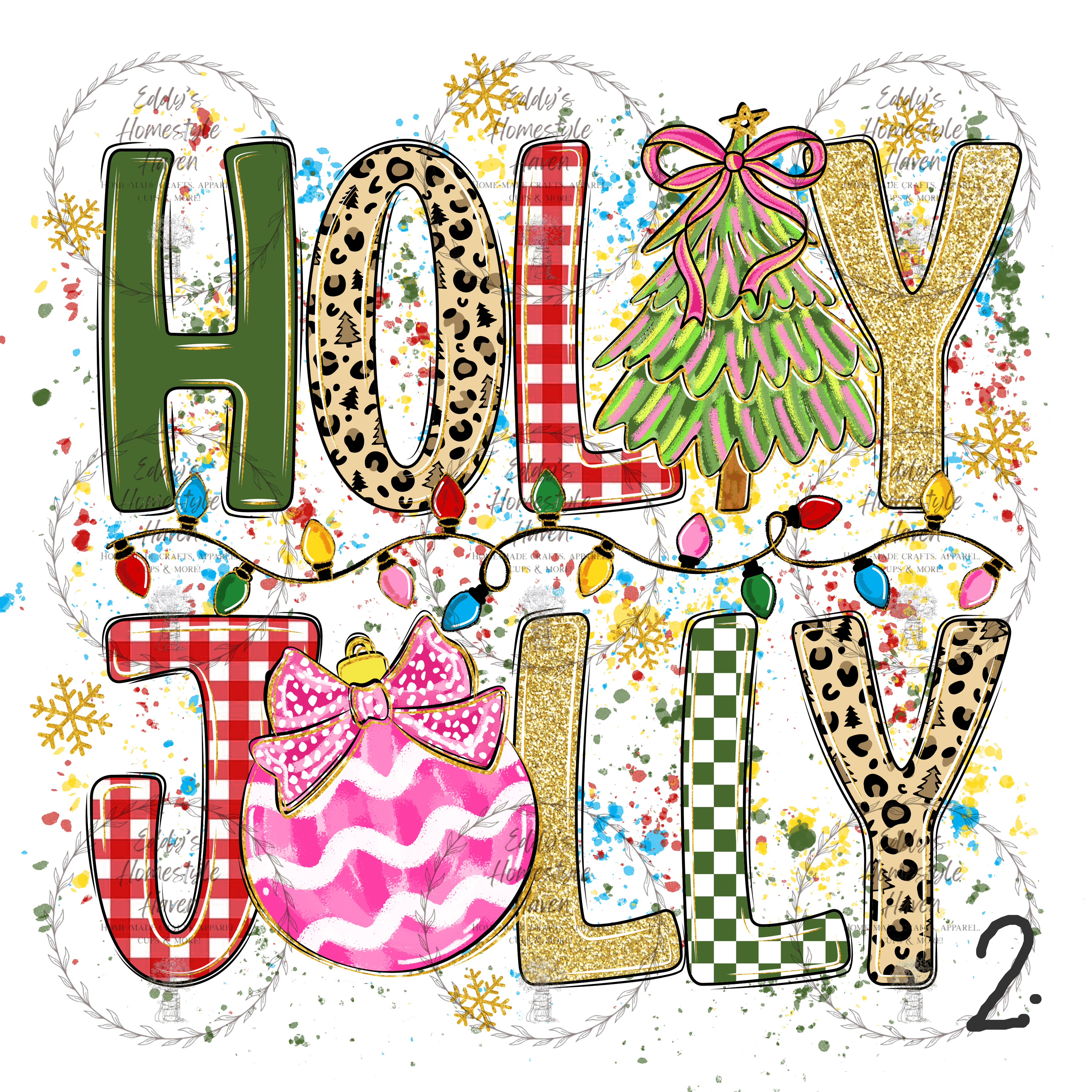 "Holly Jolly" Christmas Shirts