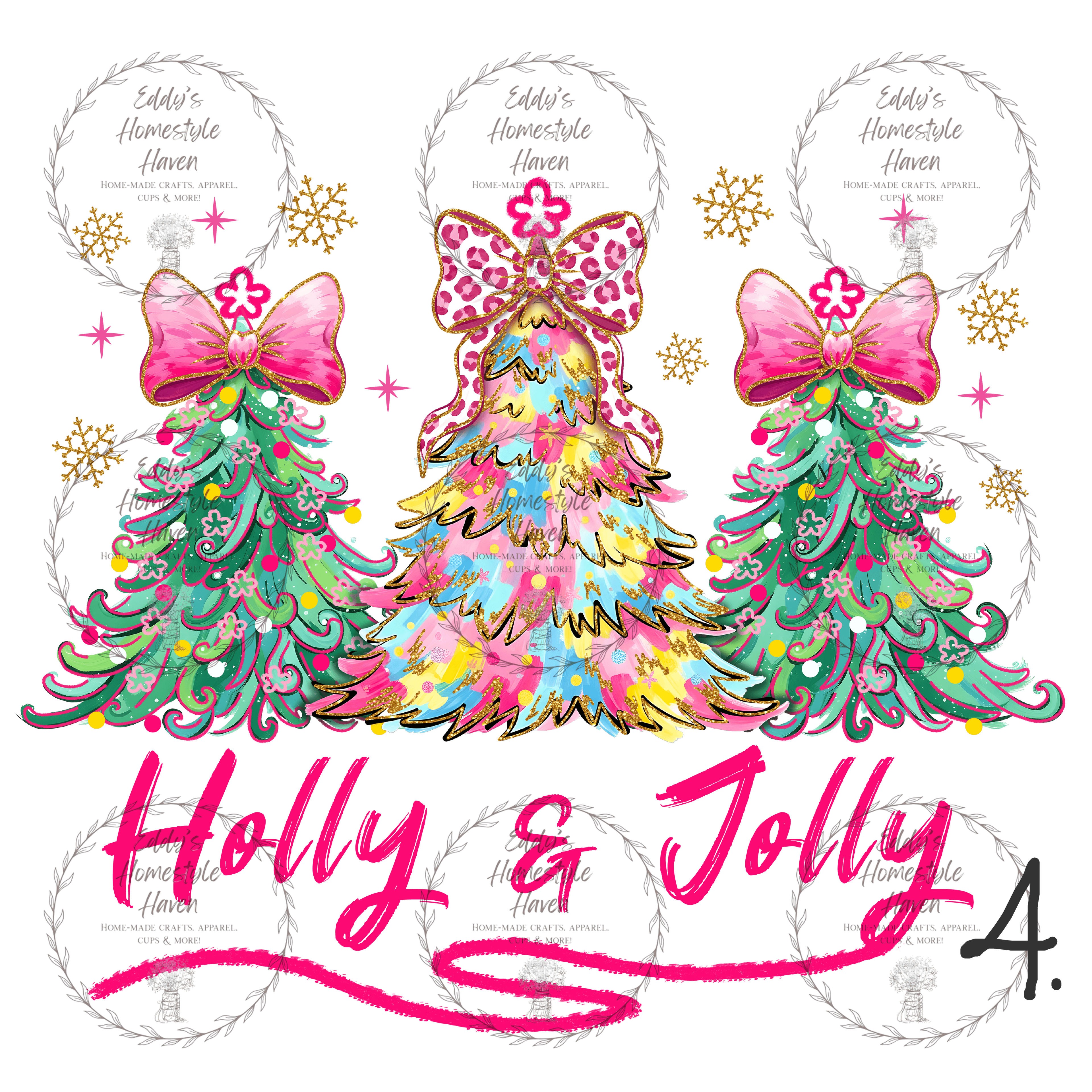 "Holly Jolly" Christmas Shirts