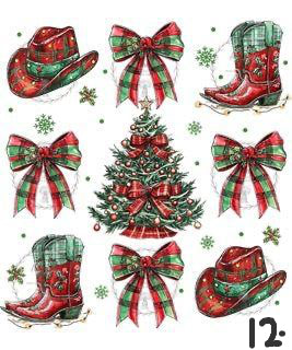 "Country" Christmas Shirts