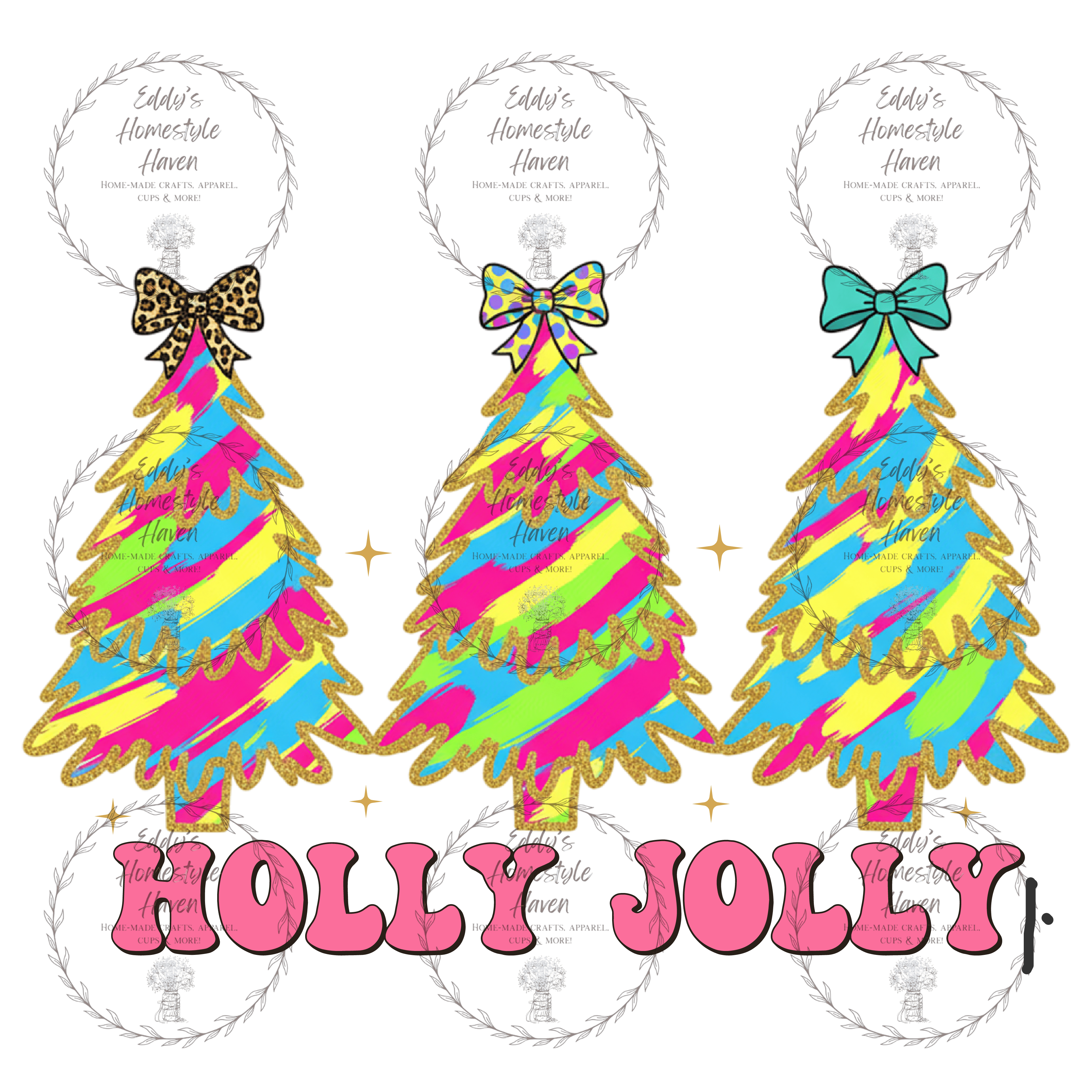 "Holly Jolly" Christmas Shirts