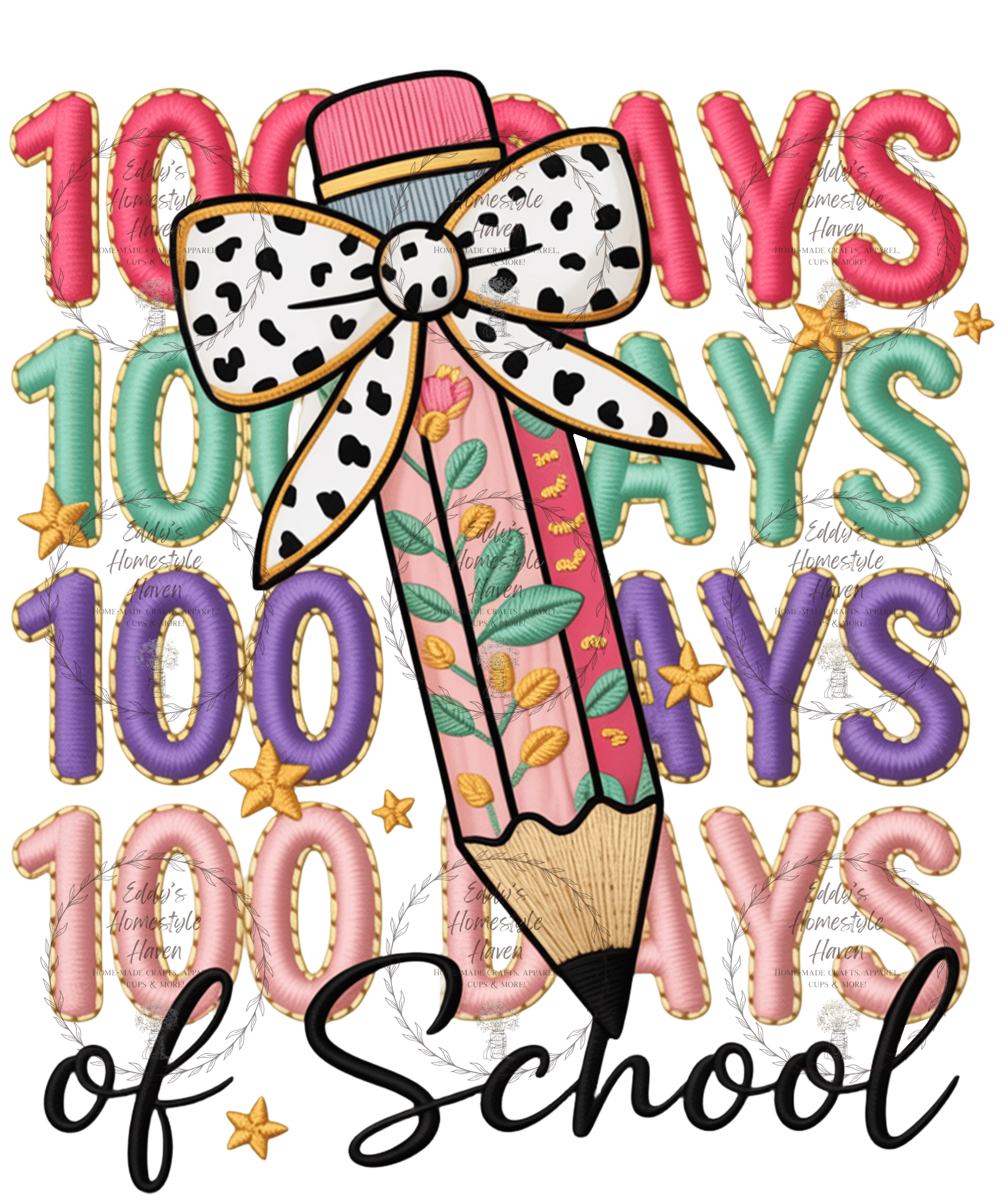 100 Days Of School Shirts!
