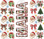 Christmas Mama Tumbler Designs