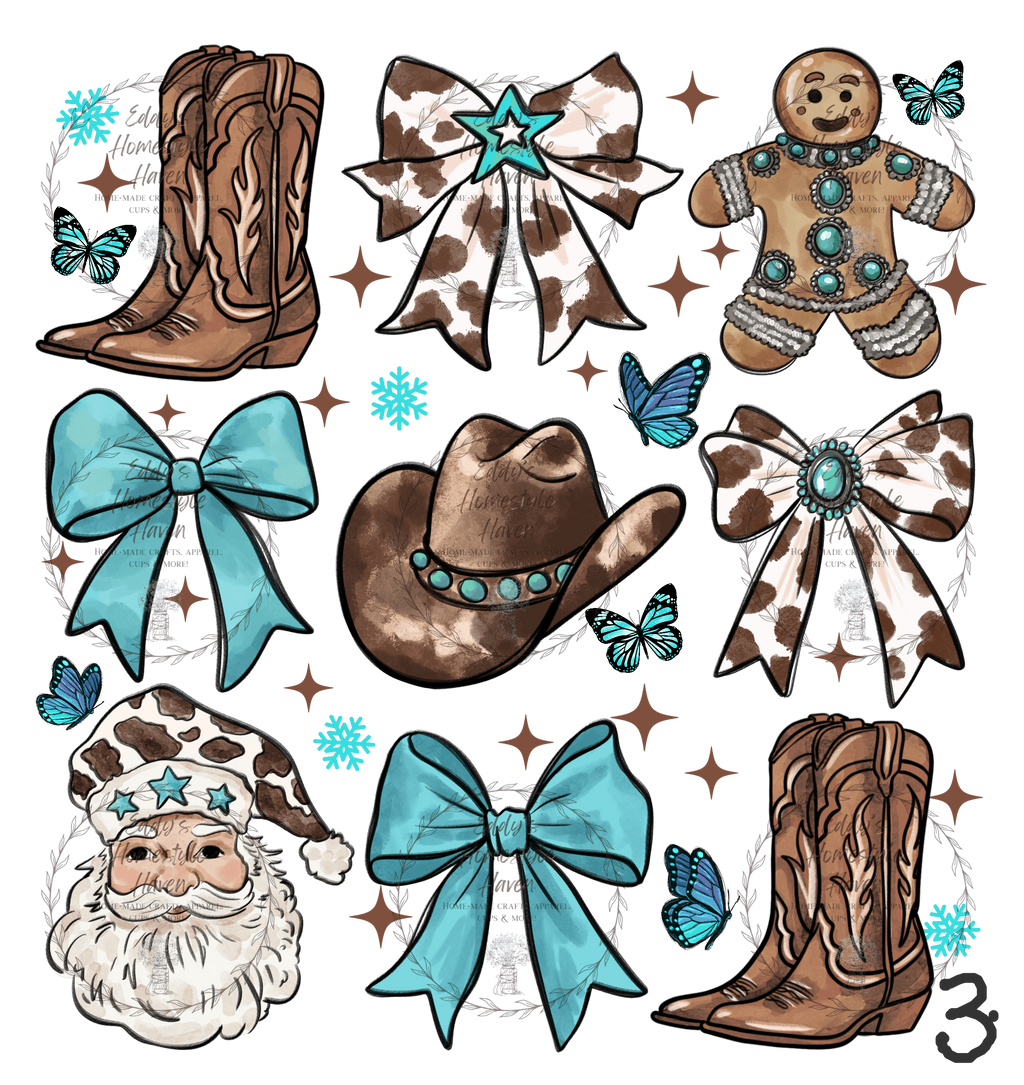 "Country" Christmas Shirts