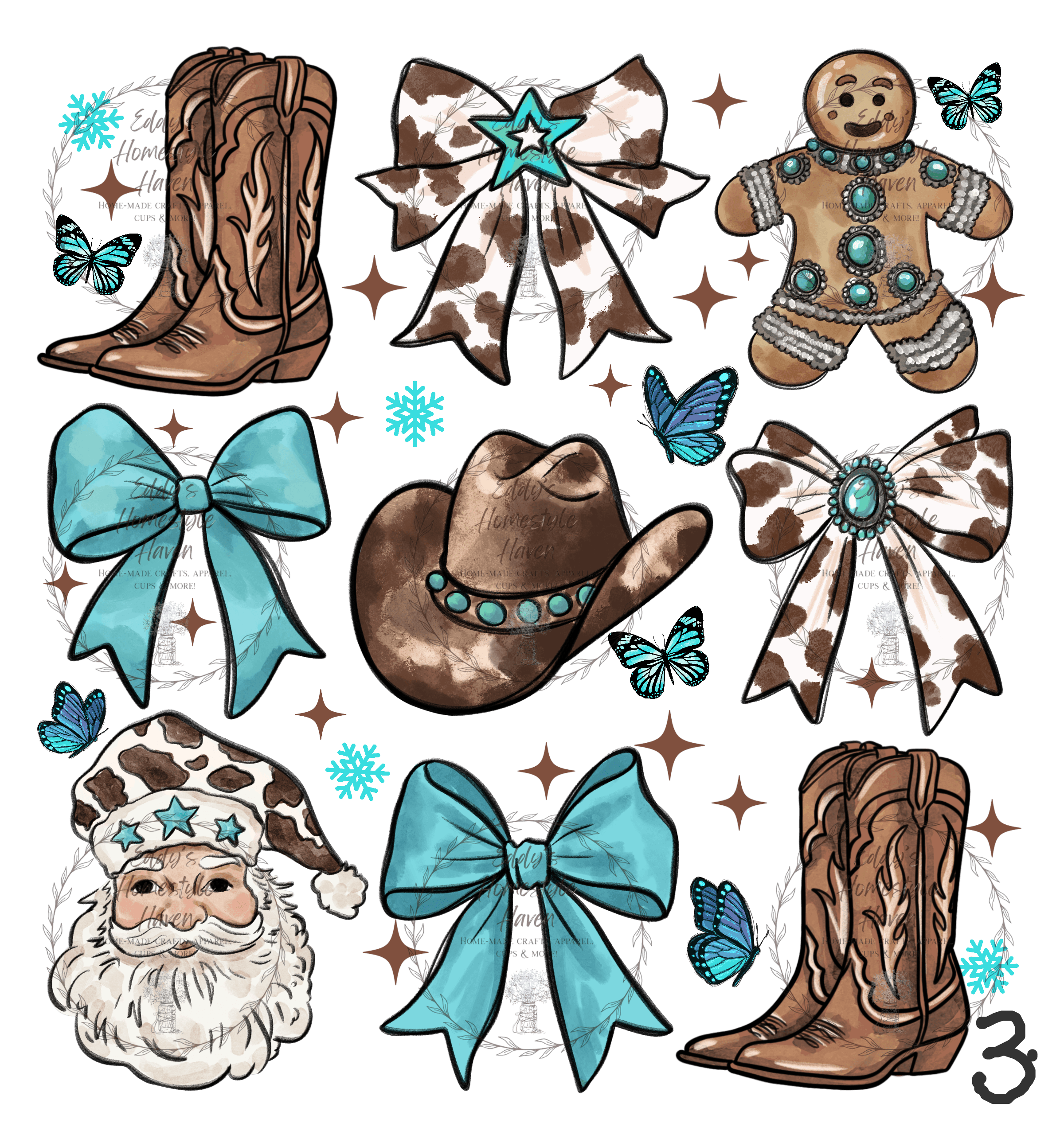 "Country" Christmas Shirts