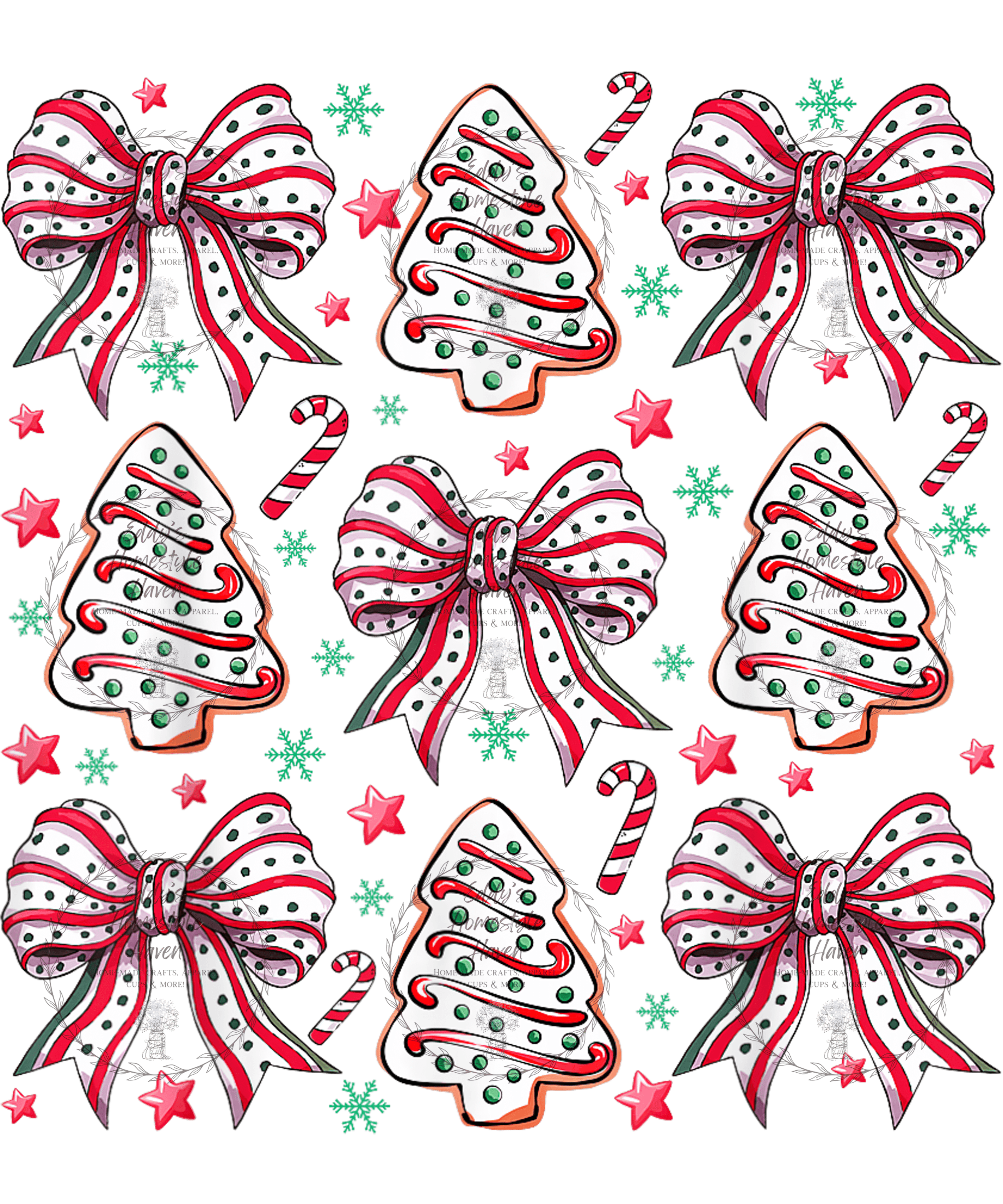 Christmas Tree Cake Shirt Designs