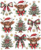 Highland Cow Christmas Shirts