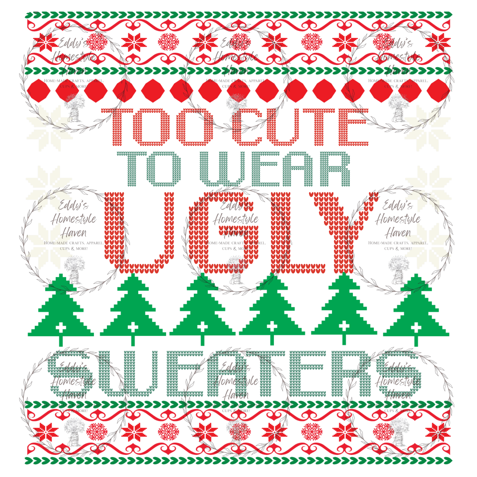 Misc. Christmas Shirt Designs.